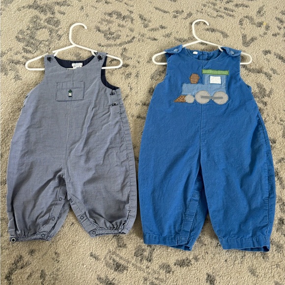Baby boy rompers 4 total & a jacket (matching set)